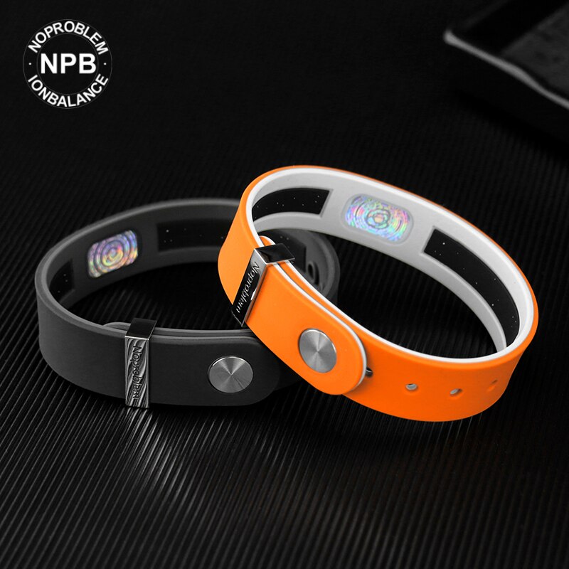 【Fda Registration】noproblem Kleurrijke Gezondheid Benifits Ion Balance Macht Siliconen Sport Toermalijn Germanium Armband P209