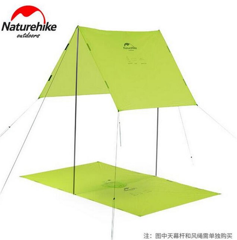 Naturehike 3 in 1 Ourdoor Raincoat Portable Multifunctional Water-resistant Shade Cover Waterproof Poncho Rainwear