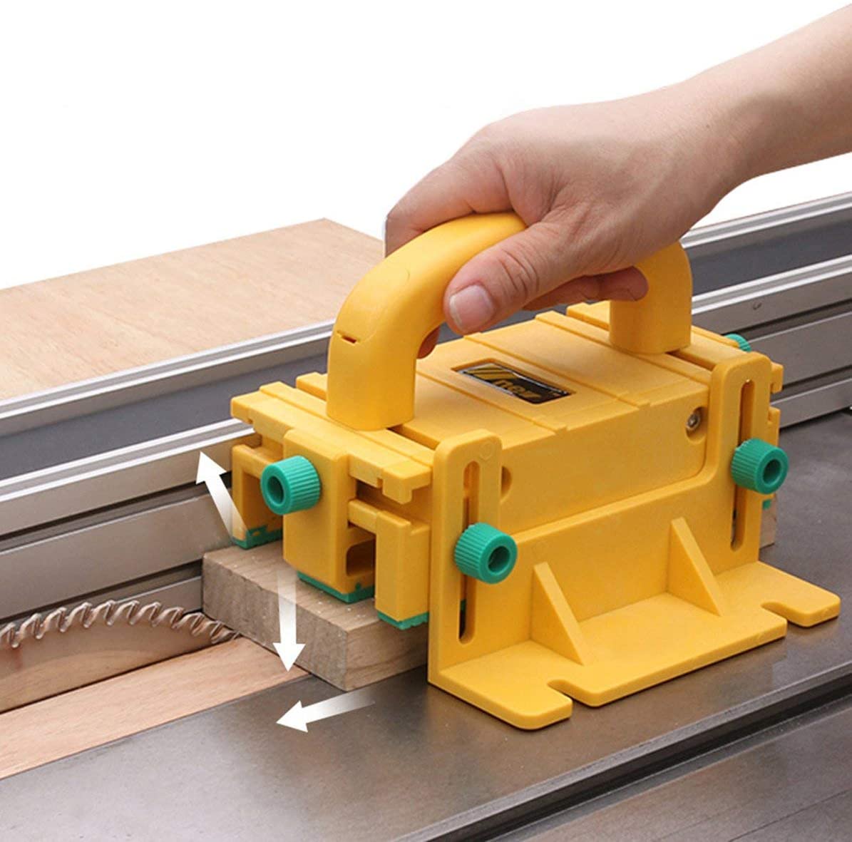 Poignée de poussée de sécurité 3D pour scies de Table, accessoires, système de clôture, traîneau pour Touter, outils de Protection pour le travail du bois