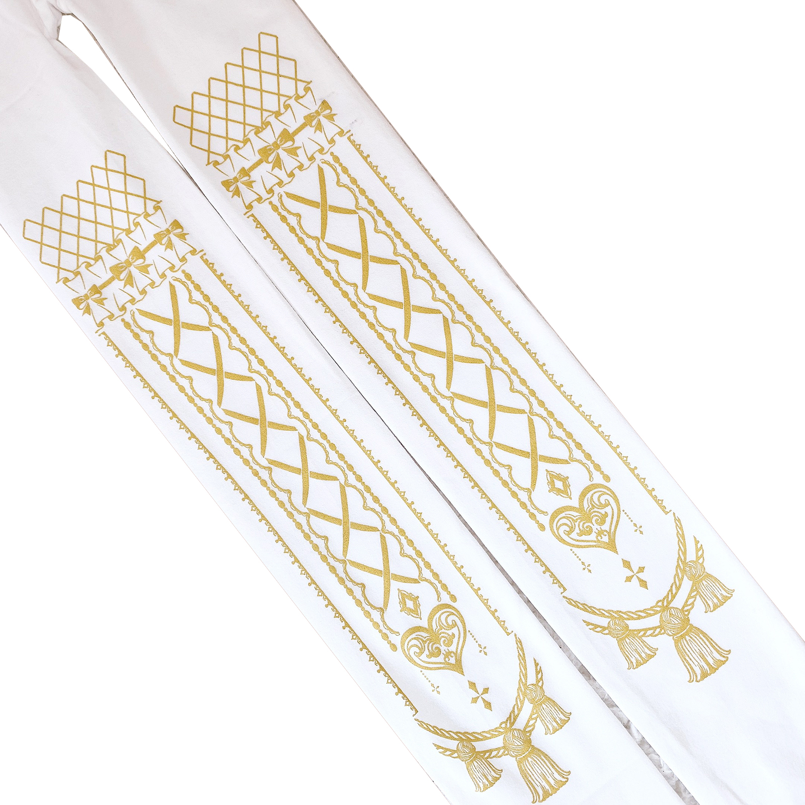 Interlaced gordijn Lolita Vrouwelijke Herfst Zoete print Fluwelen 120D Panty stamping Kawaii Lolita Japanse Panty Cosplay