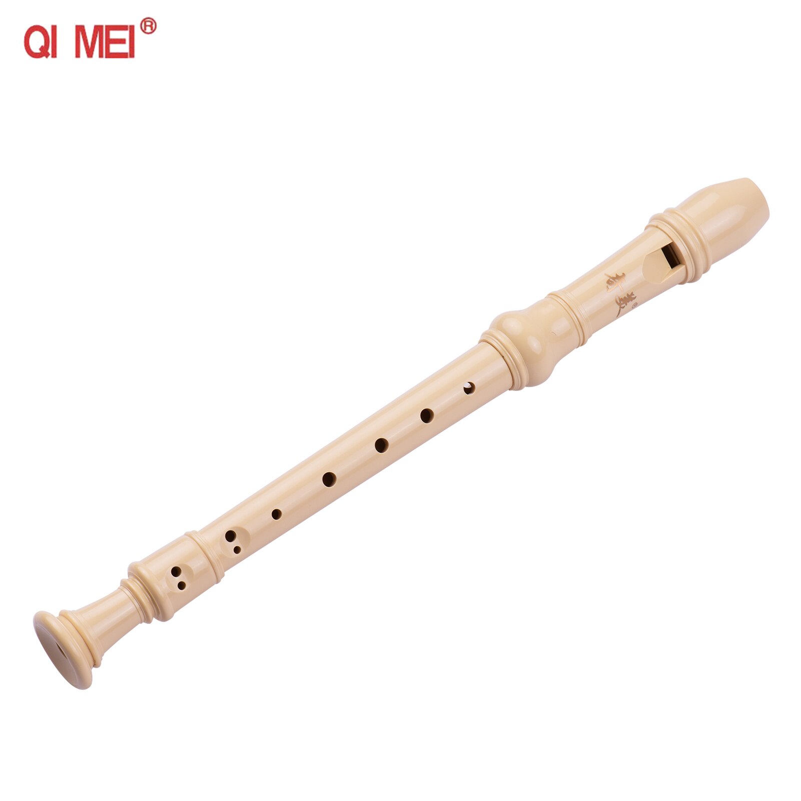 8-See Alt Diskant Recorder Wind Instrument mit Reinigung Stange Finger Rest Gurt PU Lagerung Tasche