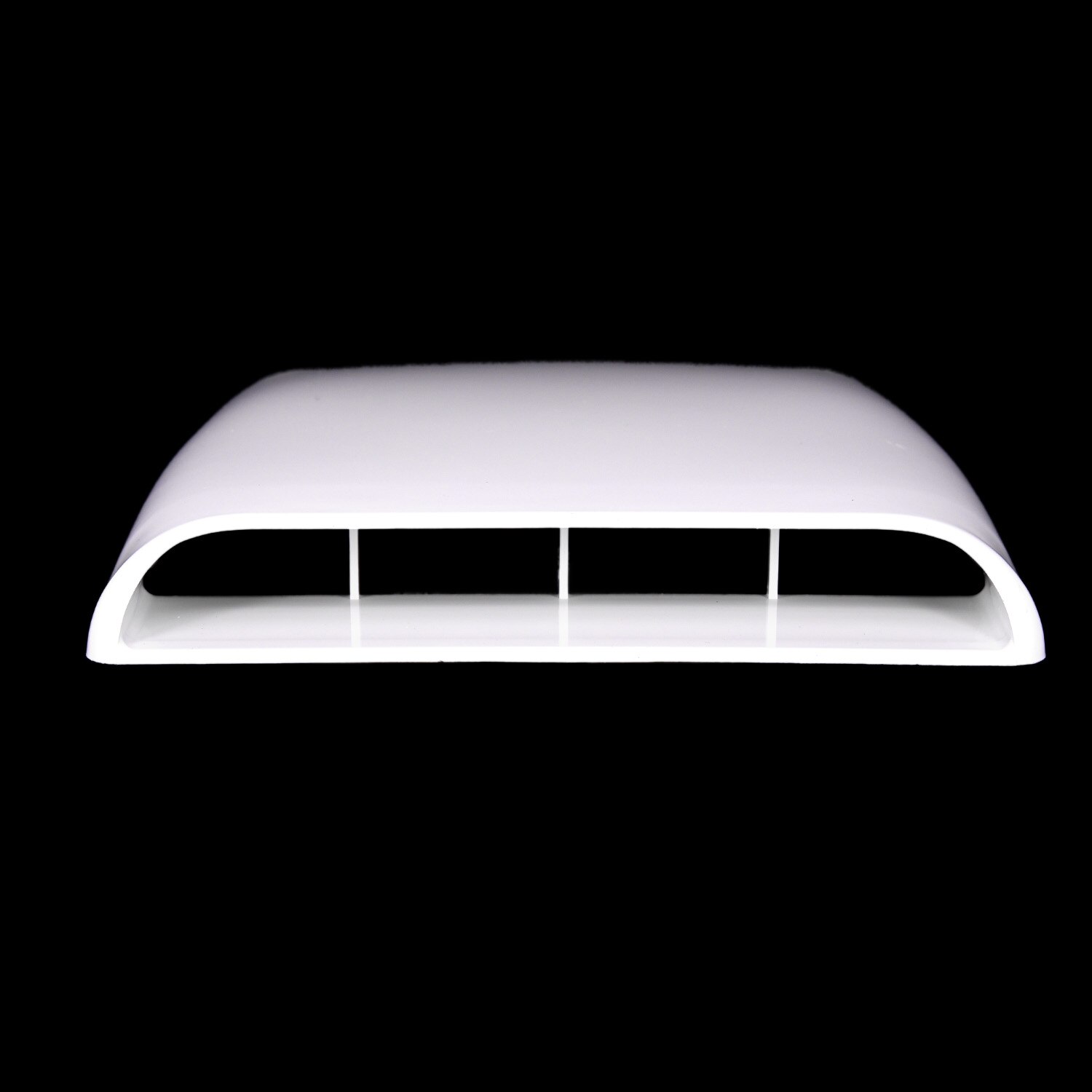 Universal car 28*25*3.3cm decortor luftflödesintag huv scoop ventil motorhuvsskydd