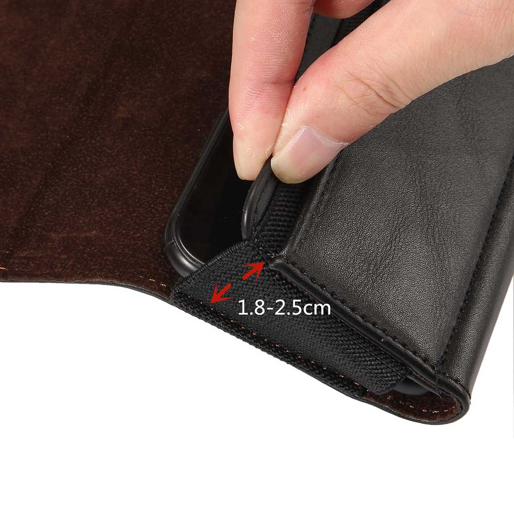 Universal- Telefon Abdeckung Gürtel Clip Halfter Leder kippen Tasche fallen für iphone Samsung Huawei Xiaomi 4,0-6,9 Zoll Handy, Mobiltelefon telefon Tasche