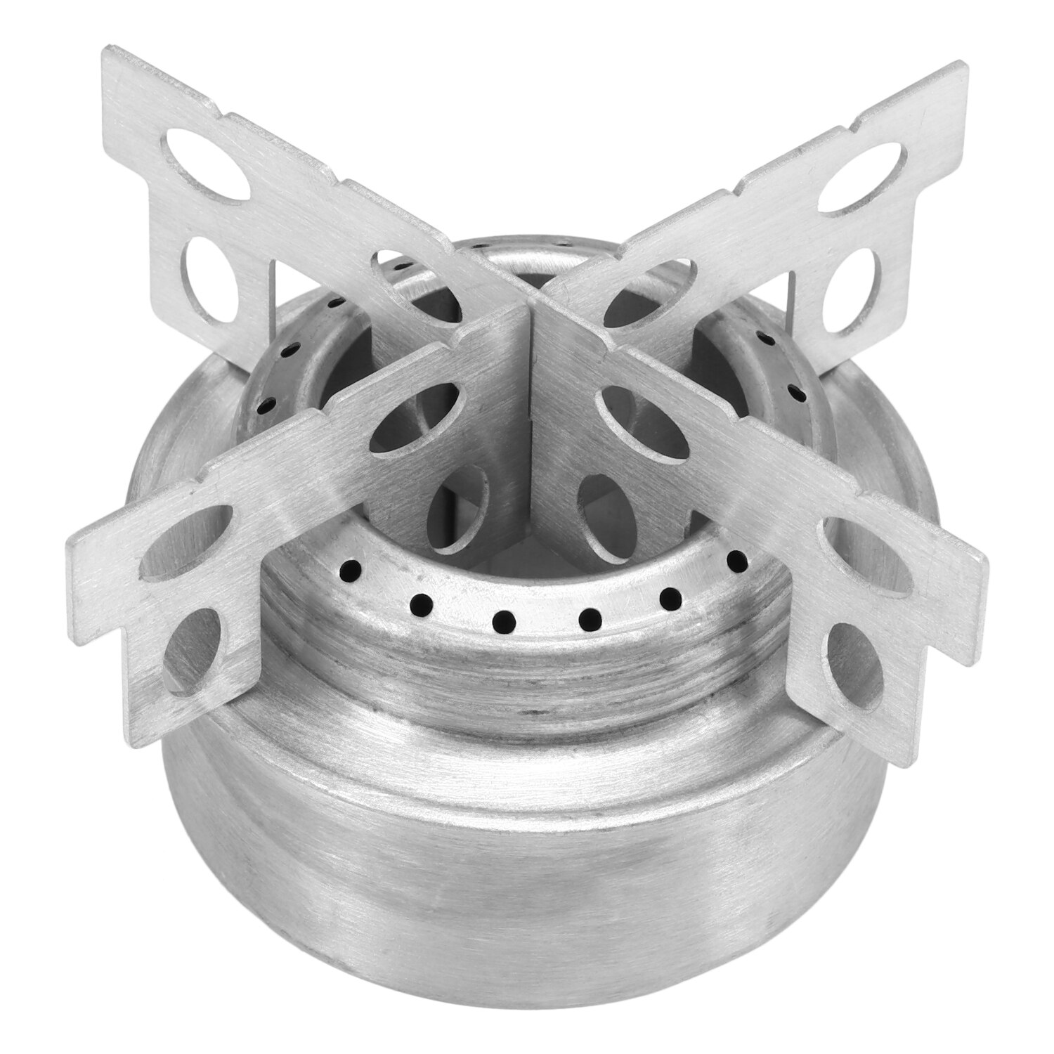 Lixada stufa da campeggio esterna titanio Mini fornello ad alcool pentole con supporto a croce supporto per Rack supporto da campeggio
