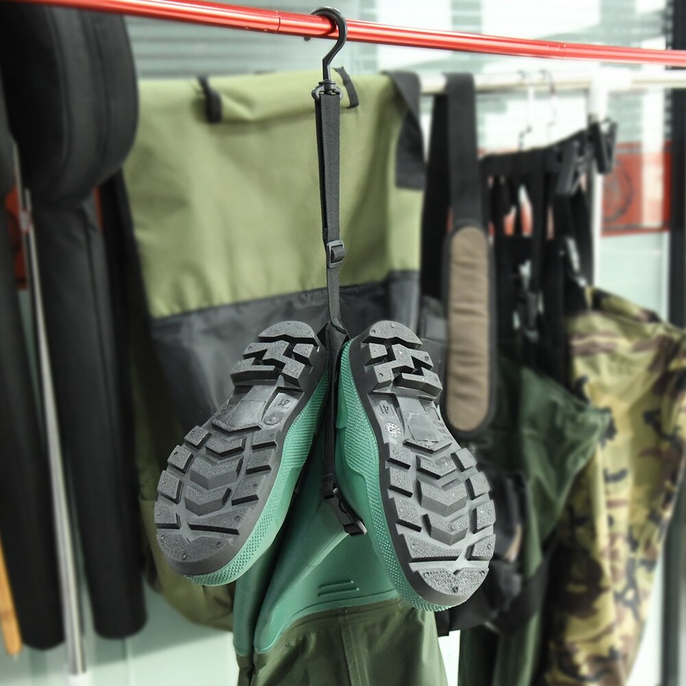 Goture Angeln Wathose Schlag Stiefel Aufhänger Verstellbaren Riemen für Lagerung Trocknen Fliege Angeln Zubehör