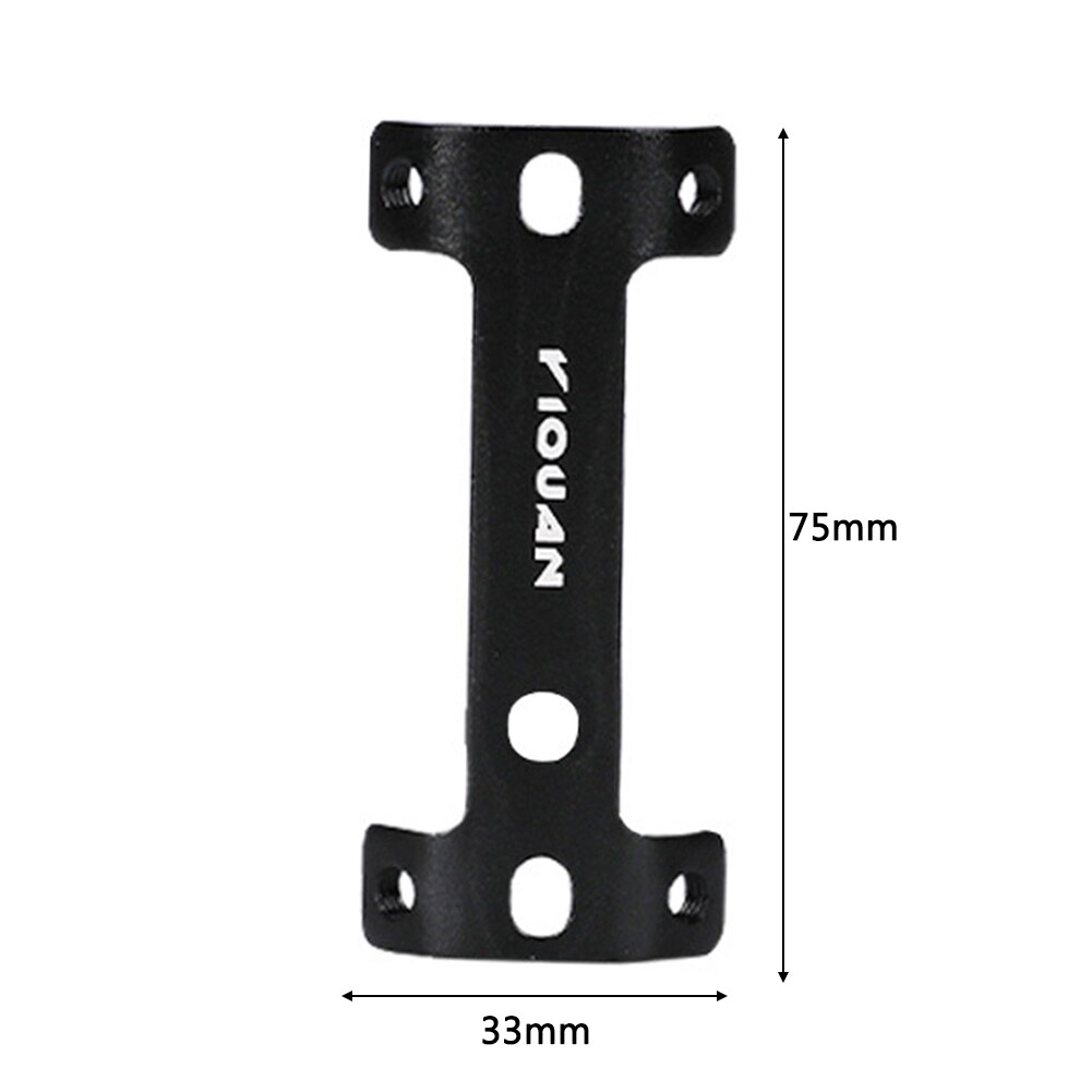 Mtb Fiets Bidonhouder Extension Rack Aluminium Mountainbike Water Cup Kettle Holder Extender Frame Fietsen Accessoires: WHITE