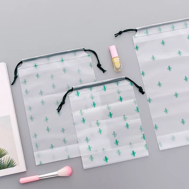 Bolsa de almacenamiento de 1 Uds., bolsas de viaje para equipaje, bolsa con cordón impermeable transparente, bolsa de almacenamiento de ropa, organizador de zapatos, bolsillo cosmético