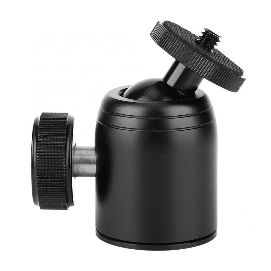 360 Degree Rotatable Mini Ball Head 1/4 " Camera Adapter Ballhead for Nikon For Canon Camera Mount Stand for DSLR Camera Tripod