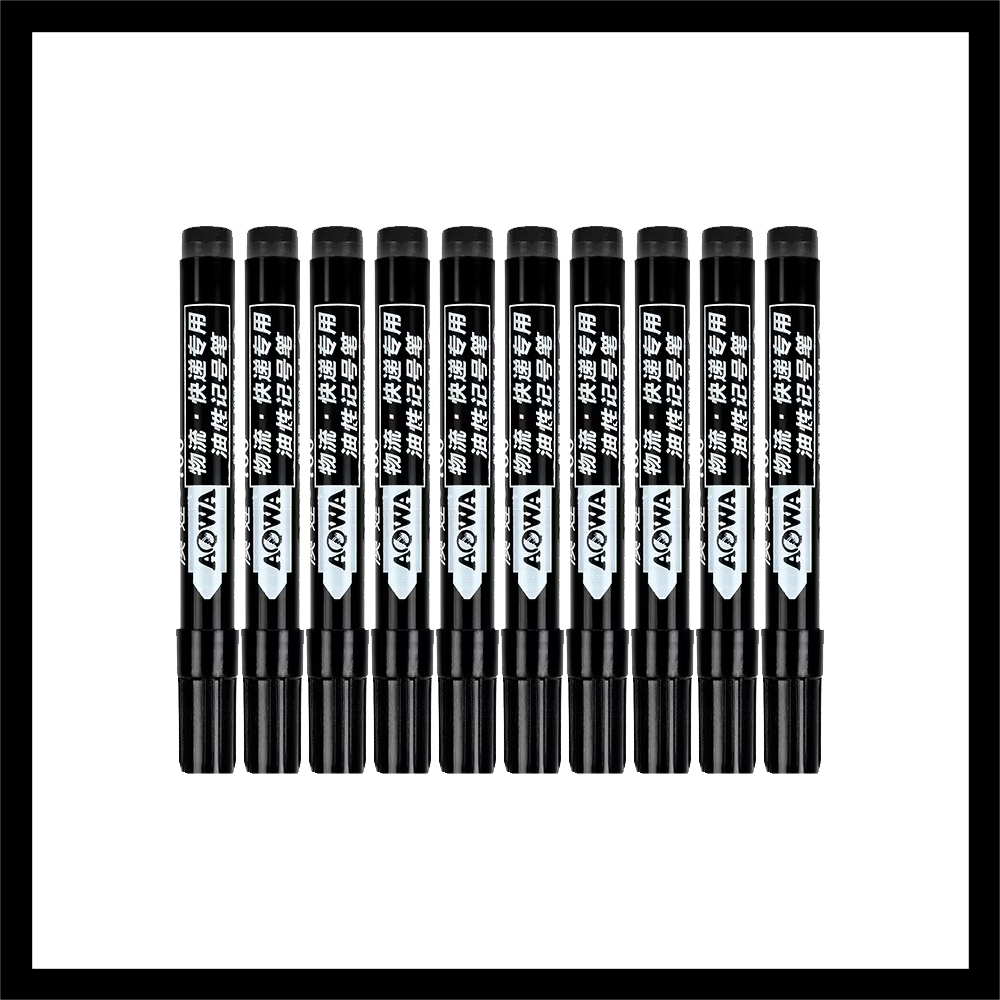 Rotuladores a base de aceite impermeables, tinta negra, azul y roja para vidrio, Metal, papelería, arte, dibujo, suministros escolares de oficina, 5-50 Uds.: Verde
