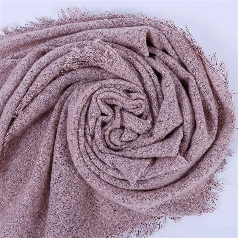 Cuhakci Vrouwen Deken Driehoek Sjaal Cashmere Pashmina Lady Bandana Wraps Deken Winter Sjaals Grote Solid Warme Sjaal