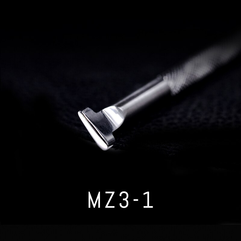 Sozo MZ3 Leer Werk Stempelen Tool Thumbprint Glad In Sheridan Zadel Maken Carving Postzegels 304 Rvs: MZ3-1