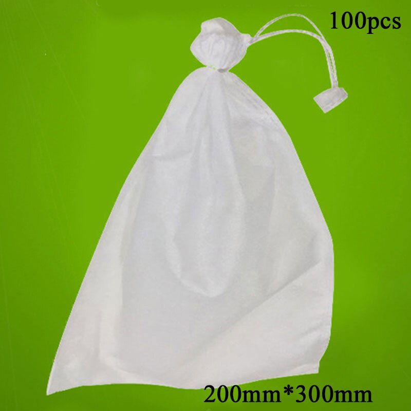 Bolsas de protección para uvas y verduras de jardín, bolsa de malla antiaves para Control de plagas agrícola, 100 Uds.,