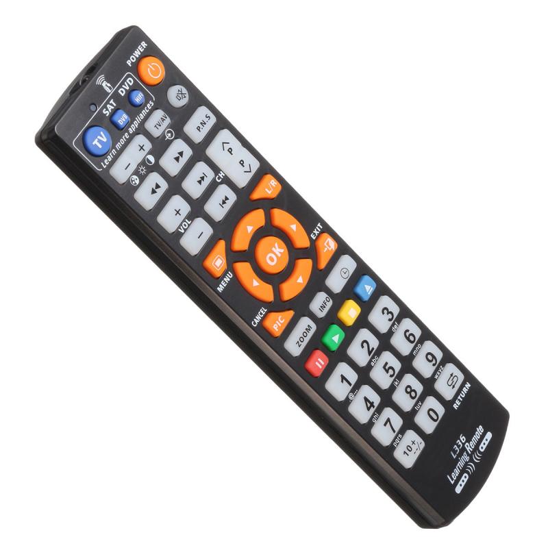 IR Universal L336 Smart Remote Control Controller With Learn Function For TV VCR CBL DVD SAT-T VCD CD HI-FI Consumer Electronics