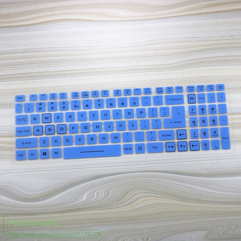 Do projektora Acer Nitro 5 17 AN517-52 AN517-41 AN517-51 17.3 cal silikonowa klawiatura do laptopa pokrywa skóry
