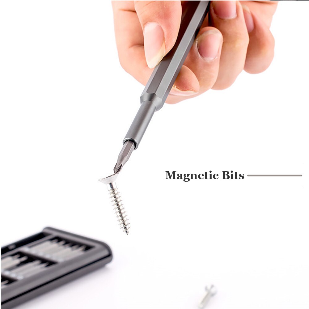 Screwdriver Set Magnetic Screw Driver Kit Bits Precision Bits Torx Hex Bit Handle Mobile Phone Repair Kit Tools VS Xiaomi