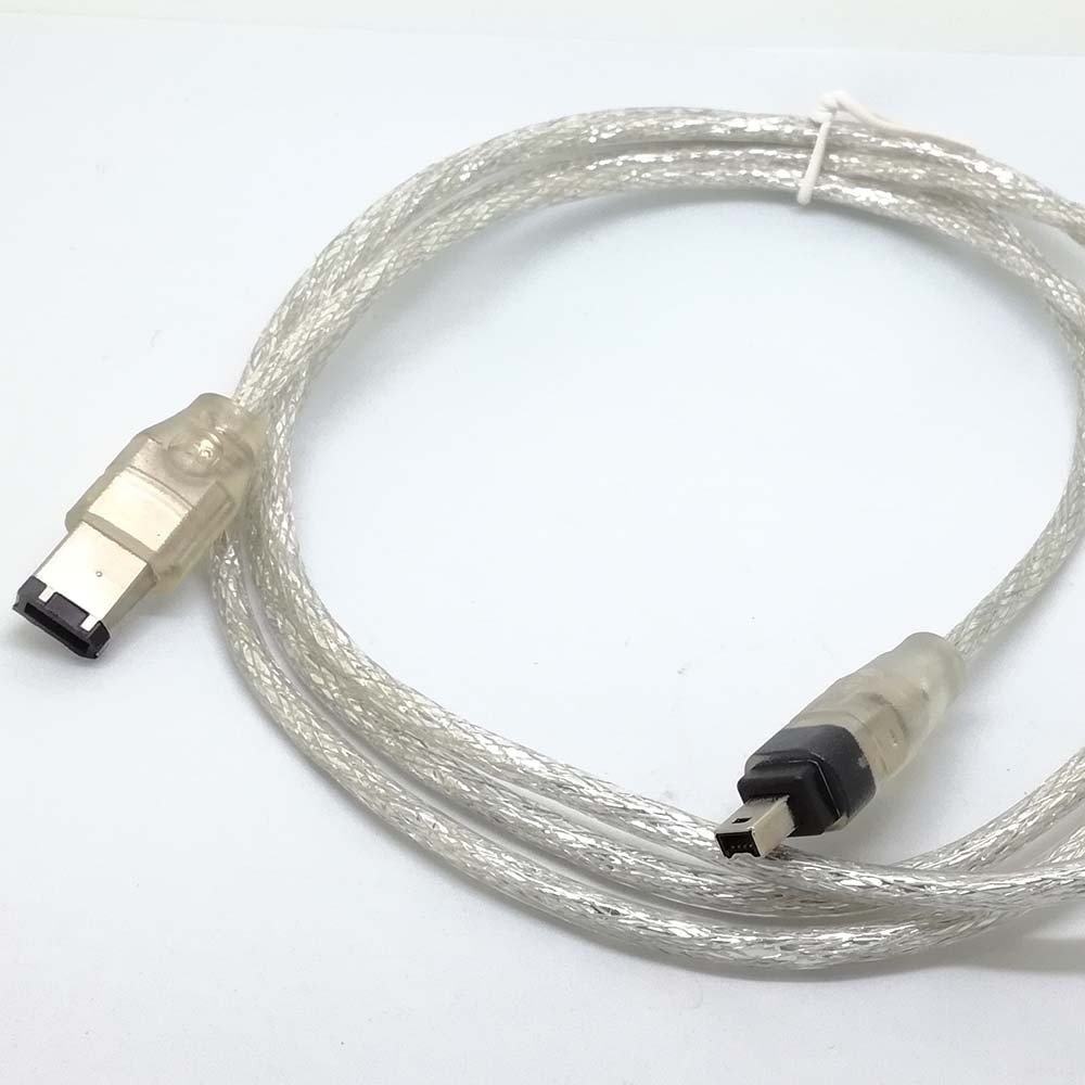 Fire Wire Leads 4 Ft 1.2 M Ieee 1394 Firewire Ilink Dv-kabel 6 Pin Naar 4 Pin Cord