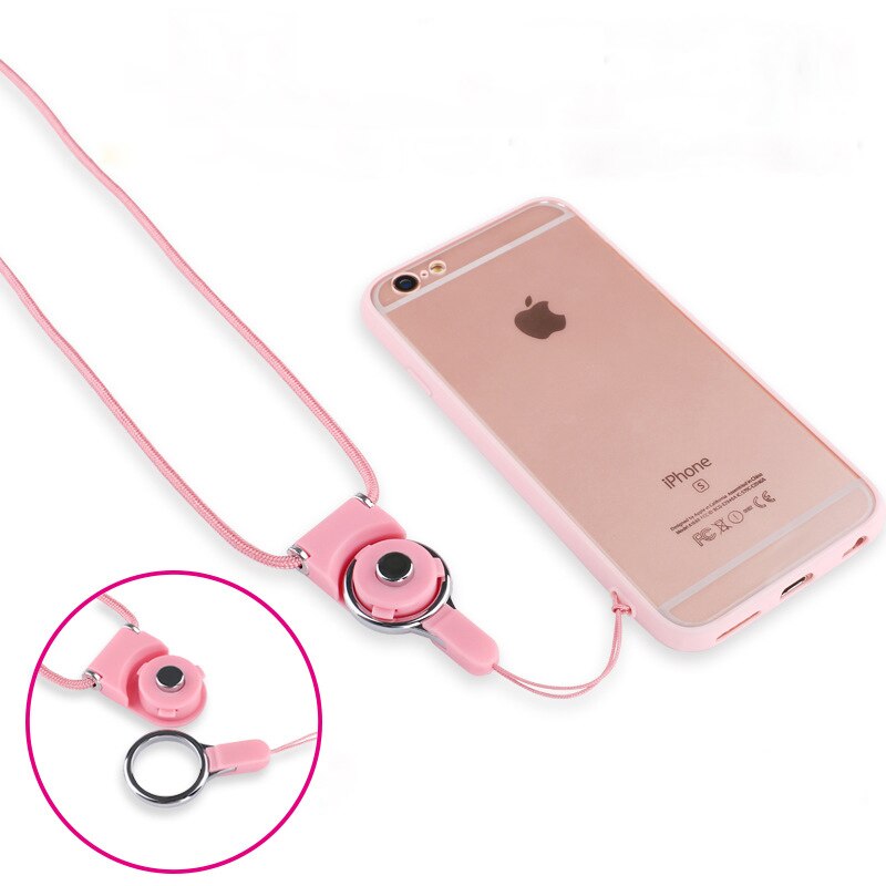 Correa de teléfono móvil multifunción para iPhone X, 8, 7, 6, 6s, Samsung Galaxy S9, S8, S7 Edge, cuerda colgante para el cuello, decoración del teléfono