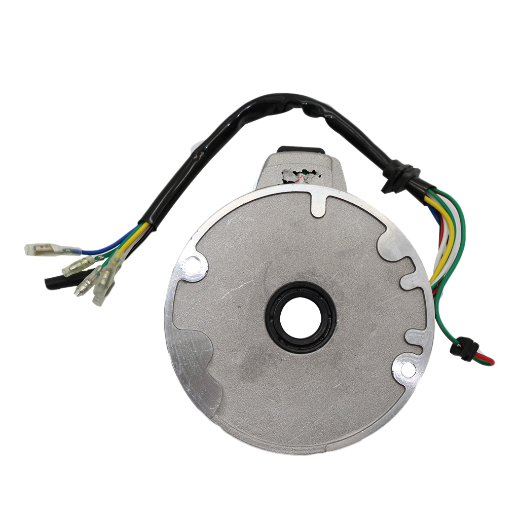 Conjunto de bobina de encendido Magneto para motocicleta de 2 polos para JH70 90 110CC