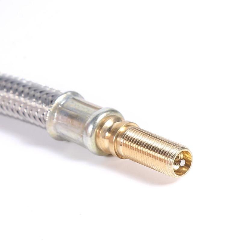 Bicycle Universal Inflatable Extension Tube for M365 Electric Scooter Tool Copper + Rubber 15 16cm Nozzle Scooter Valve Adapter