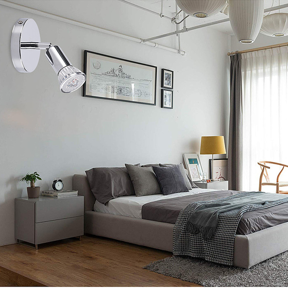 [DBF] Ronde GU10 Plafondlamp Woonkamer Verstelbare 3-Licht Plafond spots Slaapkamer LED Keuken Surface Mount plafond Spot Light