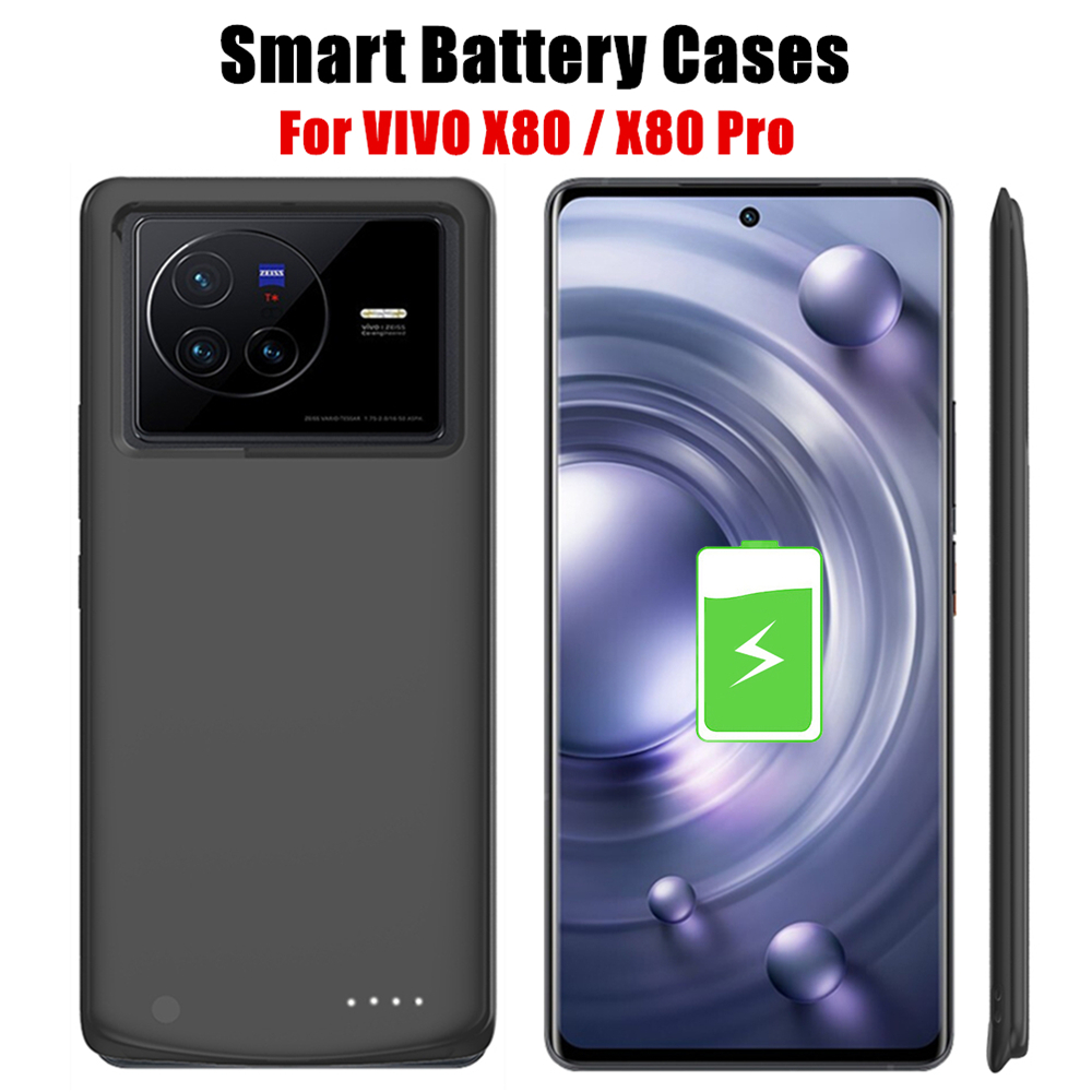 10000 mah powerbank für vivo  x80 Profi, externe akkuhülle, ladehülle für vivo  x80