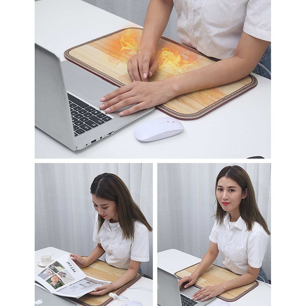 Foot Feet Warmer Electric Heating Mat Feet Leg Warmer Thermostat Carpet Warming Heater Pads For Home Office