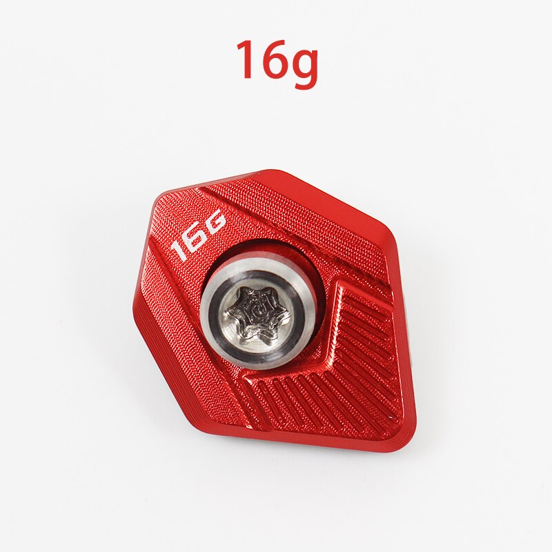 Juego de pesas de Golf, kit de tornillos de práctica para Cobra King, SZ, Speedzone, reemplazo del controlador, contrapeso, accesorios para la cabeza del Club: Red 16g