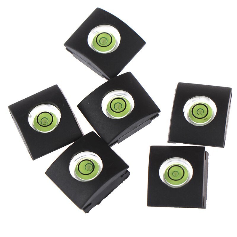 1pc camera-accessoires flitsschoen beschermkap met waterpas