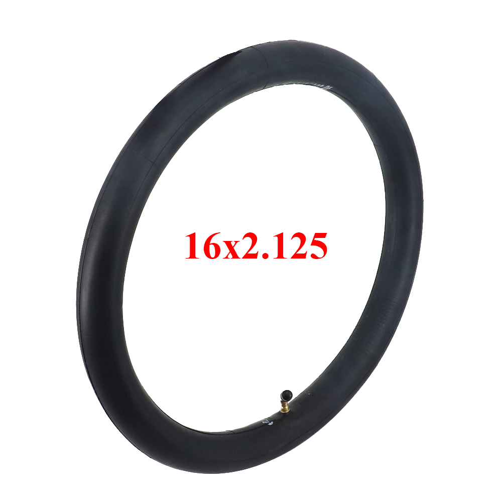 16X2.125 Binnenband Camera Voor 16 Inch Eenwieler 16*2.125 Binnenband 45 Graden Nozzle rubber