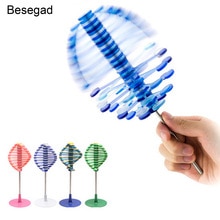 Besegad Funny Rotating Spin Lollipop Toy Kid Children Adults Stress Relief Puzzle Toys Home Office Desktop Decorations