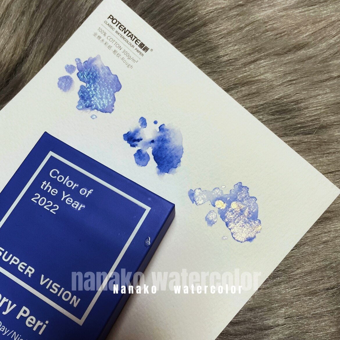 SUPER VISION color of the year 2022 watercolor paint 3 colors 0.5ml 1ml 2ml art nail supplies: 2ml