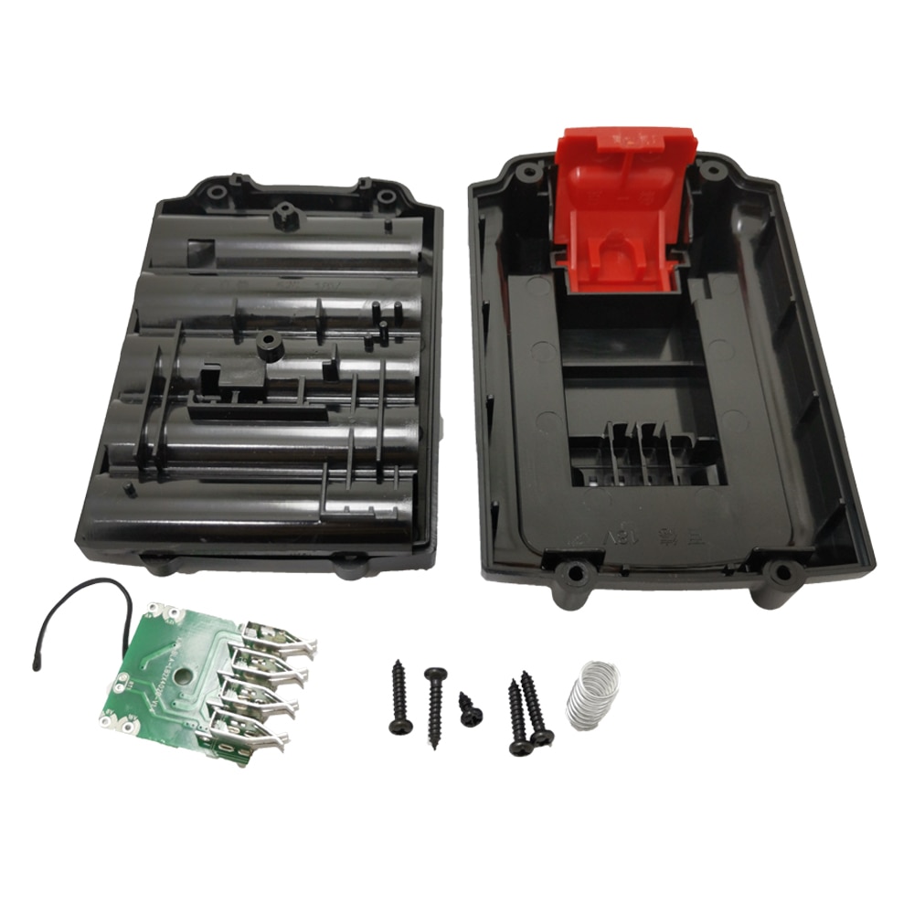 Voor Black & Decker 18V Li-lion Power Tool Batterij Plastic Case (Geen batterij cellen) a18 A1718 A18NH HPB18 HPB18 Shell Cover