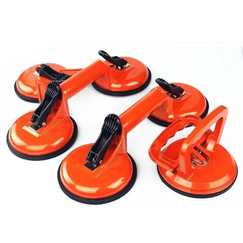 Premium Heavy Duty Ceramic Glass Suction Cup Double Handle Puller/Lifter/Gripper