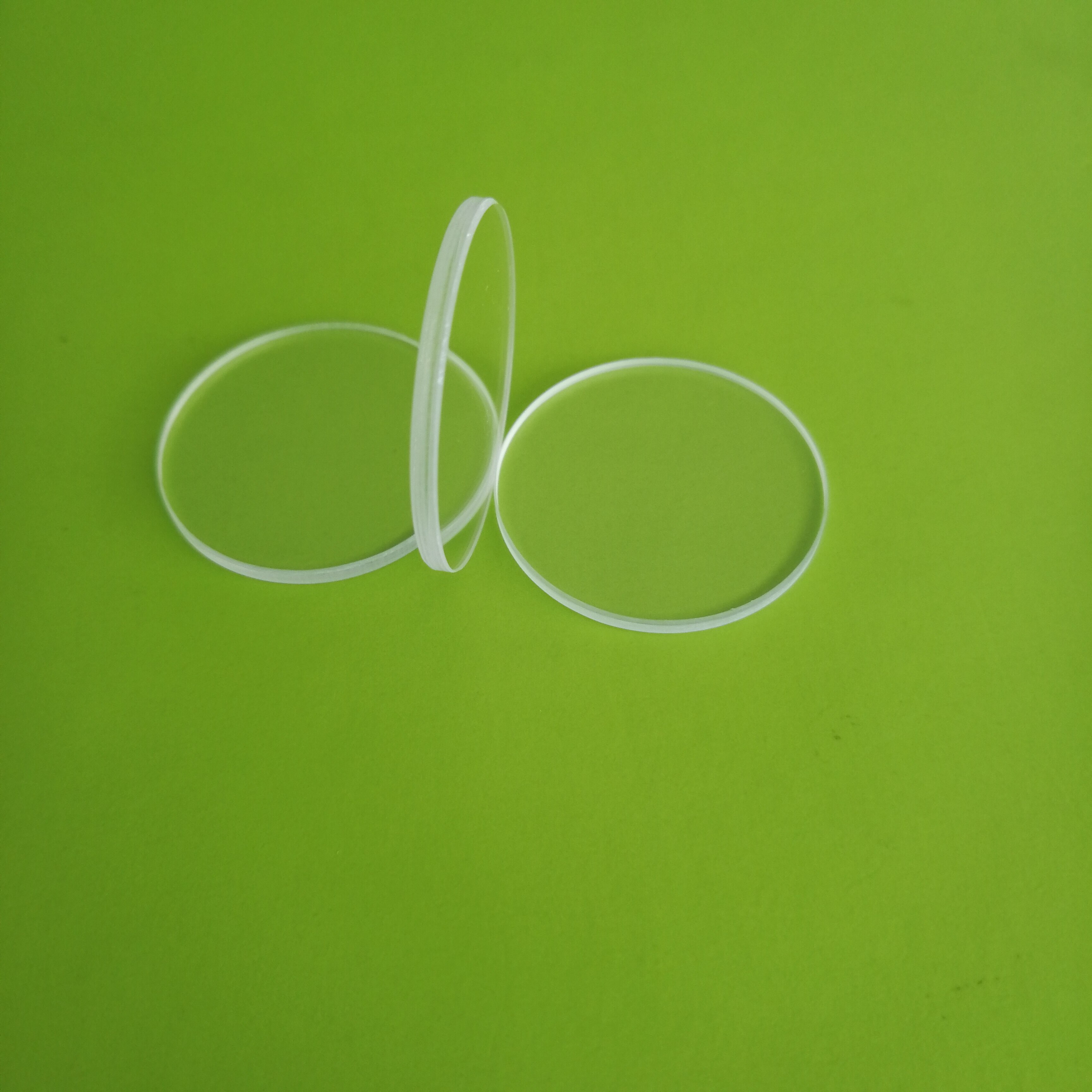 3pcs JGS2 30*2.0mm Fused Silica Window Quartz Glass Disk