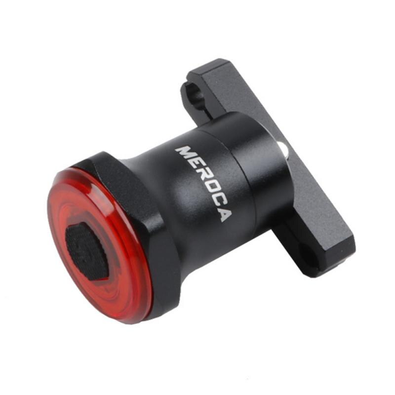 MEROCA-luz trasera inteligente para bicicleta, luces de inducción de freno, recargable, con Sensor para bicicleta de montaña: 01