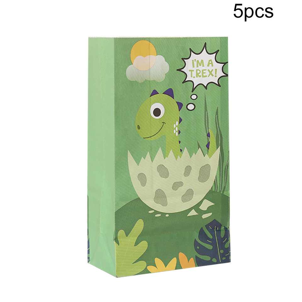 1 Juego de cajas de dulces de cartón con forma de torre de globos de dinosaurio rosa para niña, decoraciones para de feliz cumpleaños con temática de dinosaurio, suministro de: Gris claro