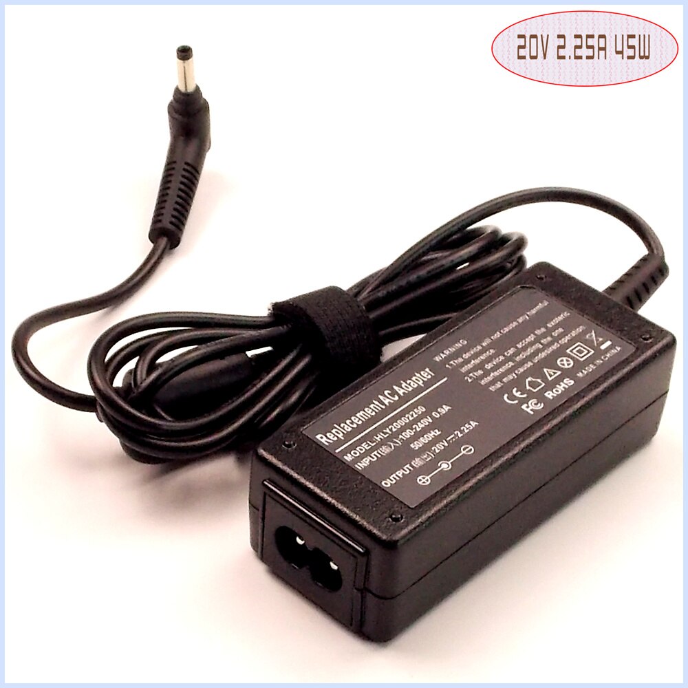 Laptop netbook ac adapter voeding lader 20 v 2.25a voor lenovo ideapad 110 80t70011us 80t70012us 100-15iby 100-14ibd