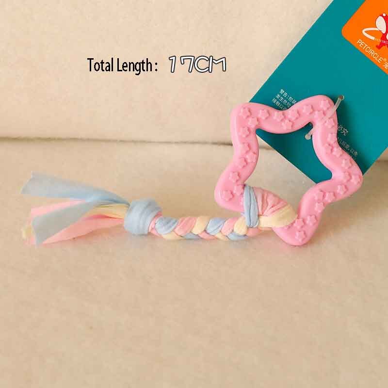 Small Dog Toys For Dogs Toy Puppy Interactive Dog Chew Toys Strong Rubber Puppy Baby Dogs Interactive Training: Silver