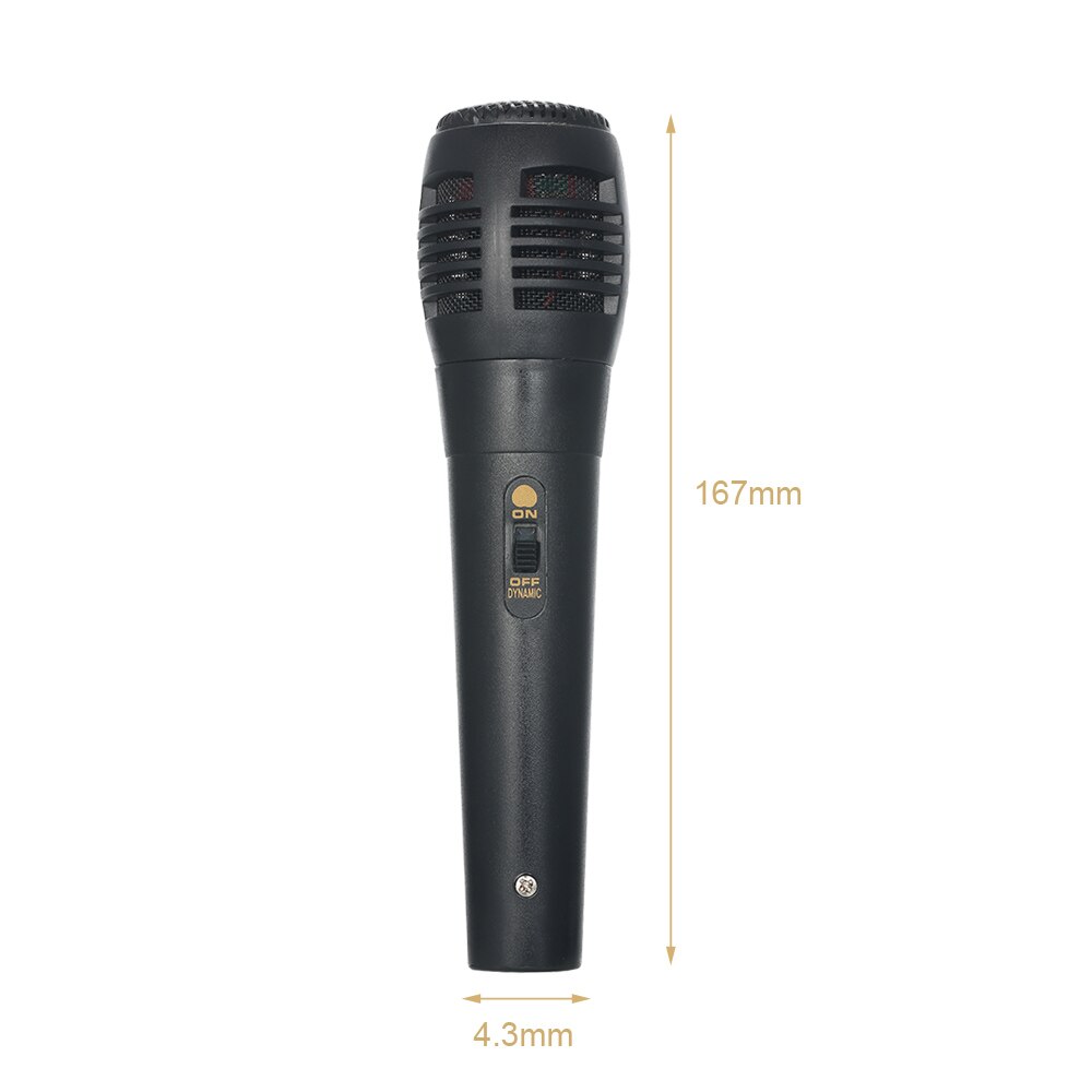 Dynamische Vocal Microfoon Handheld Microfoon 6.5Mm Male Naar 3.5Mm Vrouwelijke Jack Stereo Adapter Voor Luidsprekers Versterker Computer