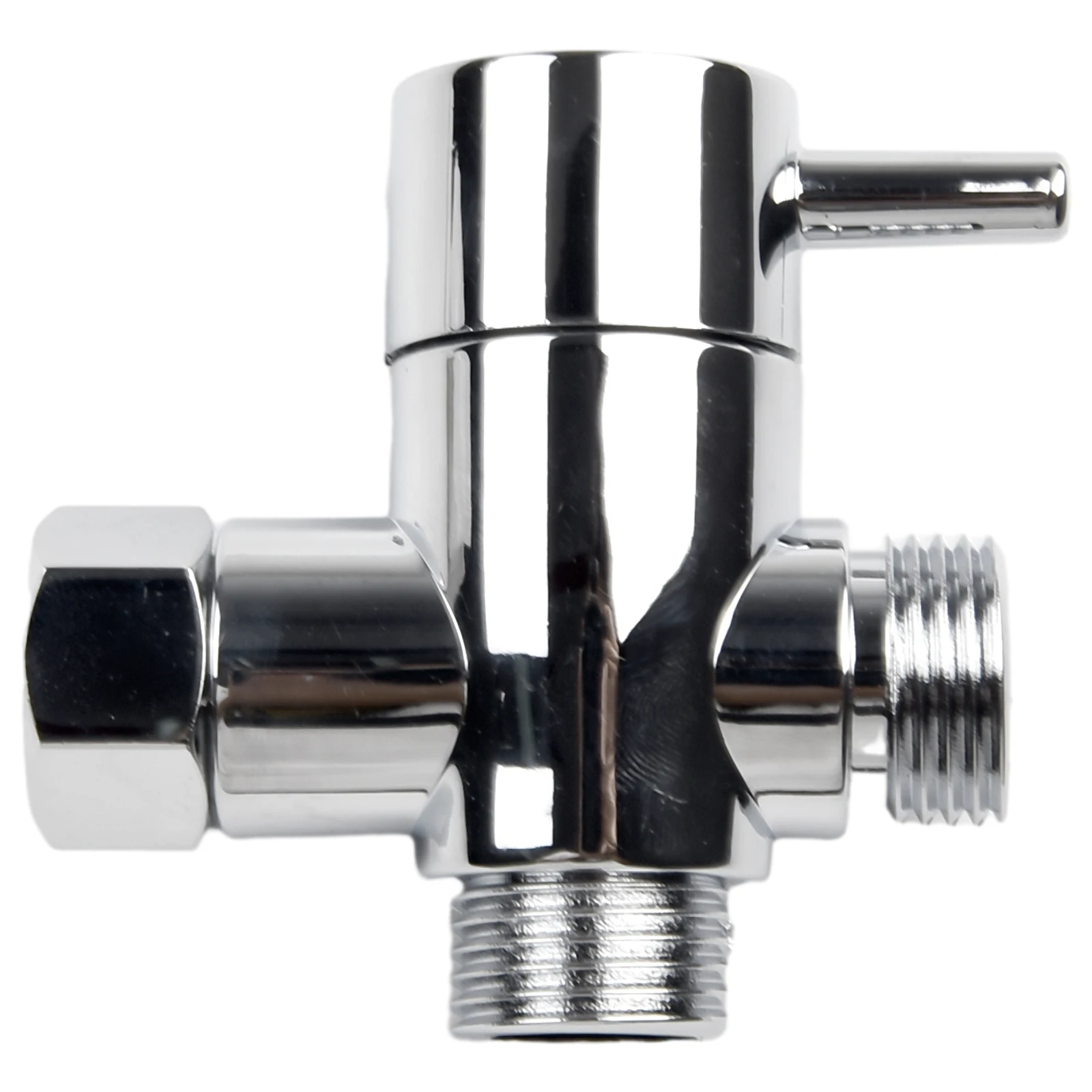 3-weg douchekop omschakelklep G1/2 drie functieschakelaar adapter connector hoofd kraan badkameraccessoires 3-weg douchekop: Default Title