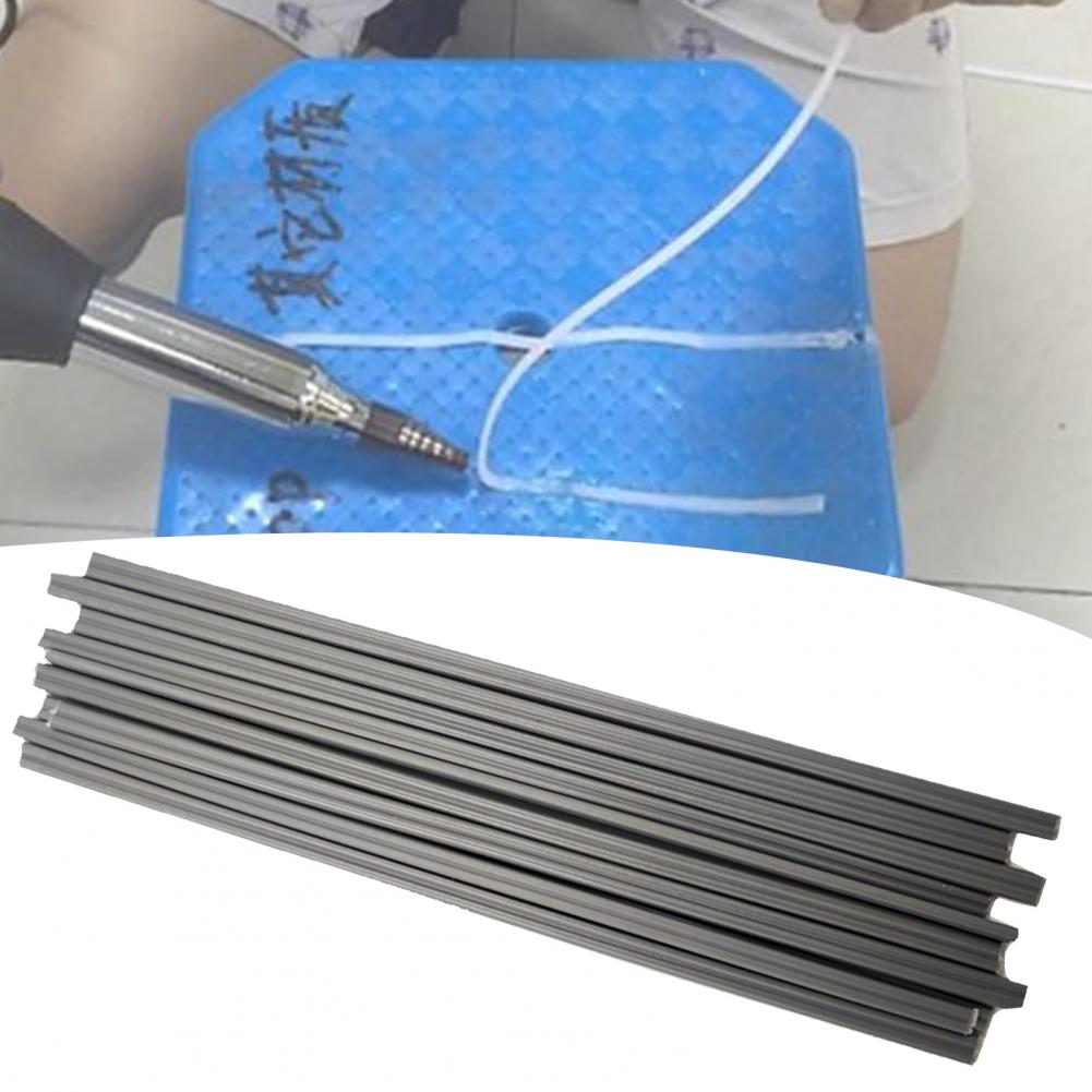 10Pcs Plastic Welding Rod Good Tensile Strength PP/PVC Different Specifications Welding Sticks Straight Welding Rod for Factory