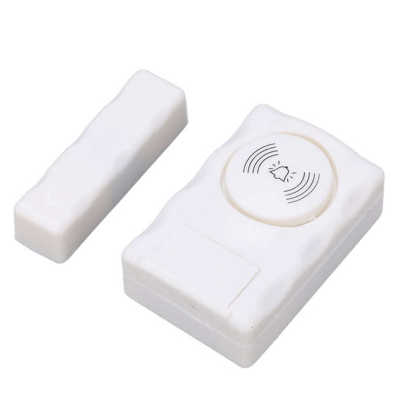 Sensor de ventana y puerta inalámbrico, alerta de apertura antirrobo para tiendas, hoteles y oficinas
