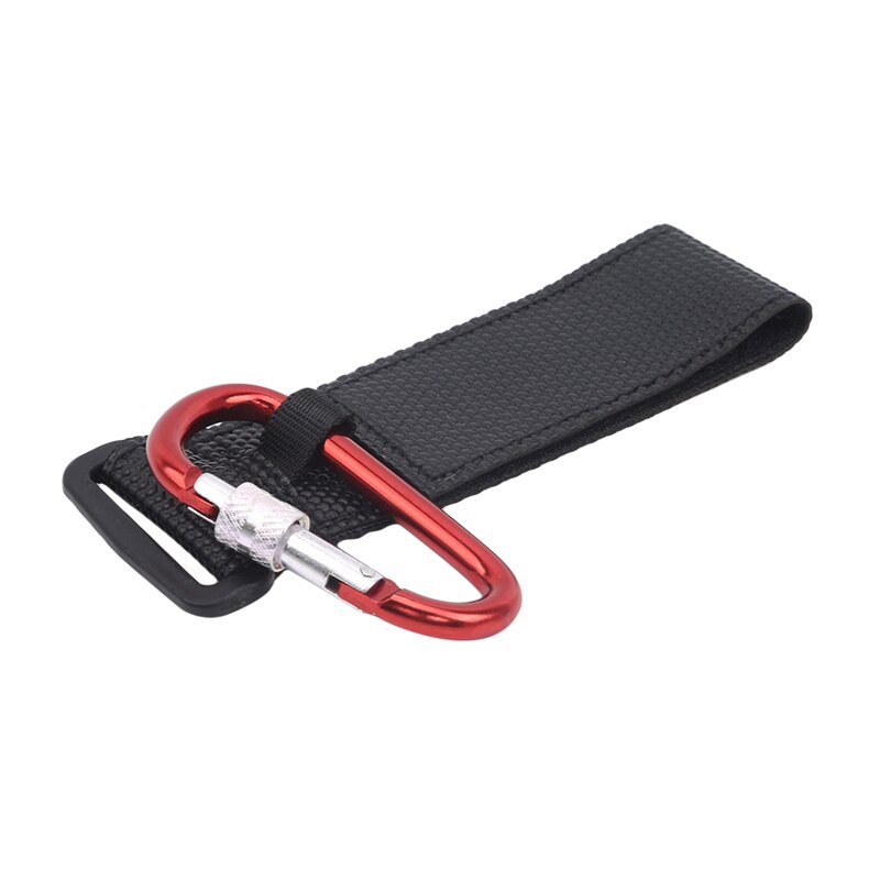 Baby Stroller Hook Accessories Buggy Diaper Bags Cart Hook Multi Purpose Carabiner Outdoor Stand Shopping Hanger Buckle: red