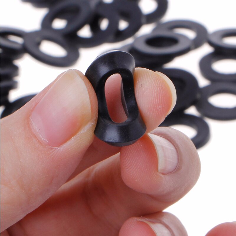 20 piezas 1/2 "3/4" 1 "junta plana de goma de silicona junta tórica arandela de sellado anillo de sellado de arandela de grifo de plomería