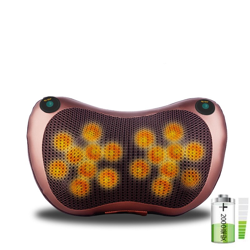 Massager Neck And Back Massage Roller Electric Shiatsu Massage Pillow Body Massager Electric Massage Cushion For Home Auto