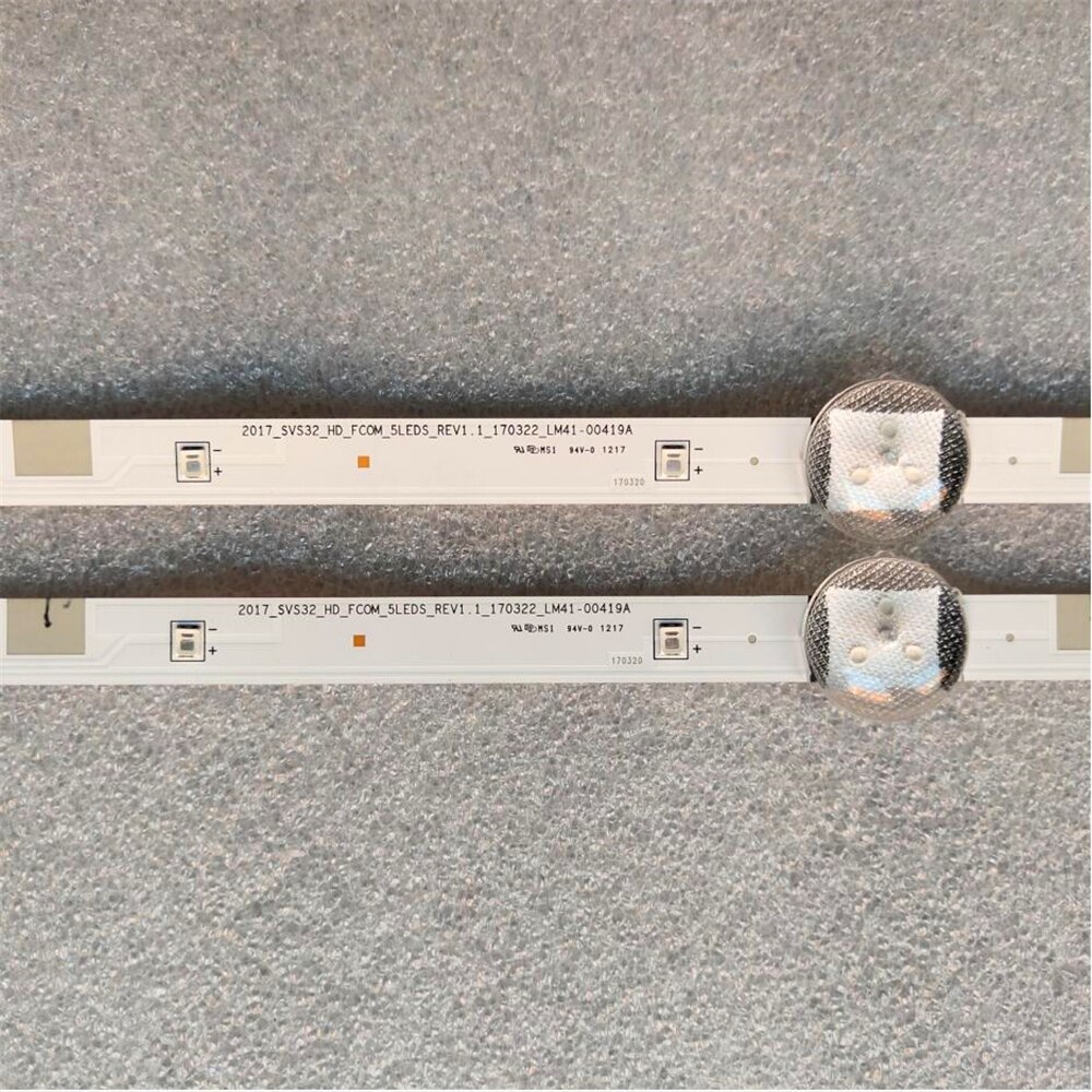 Tira de luces LED de retroiluminación, accesorio para Samsung UE32M4005AW V7DN-320SM0-R1 UN32M4500AF _ svs32 _ hd_fcom_5leds BN96-43703A