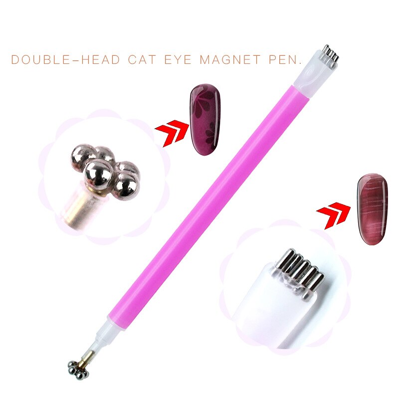 Beateal Nail Brush Set For Manicure Gel Brush For Nail Art For Acrylic Brush For A Manicure For Pinceau Nail Art Pour ongle: MagnetF