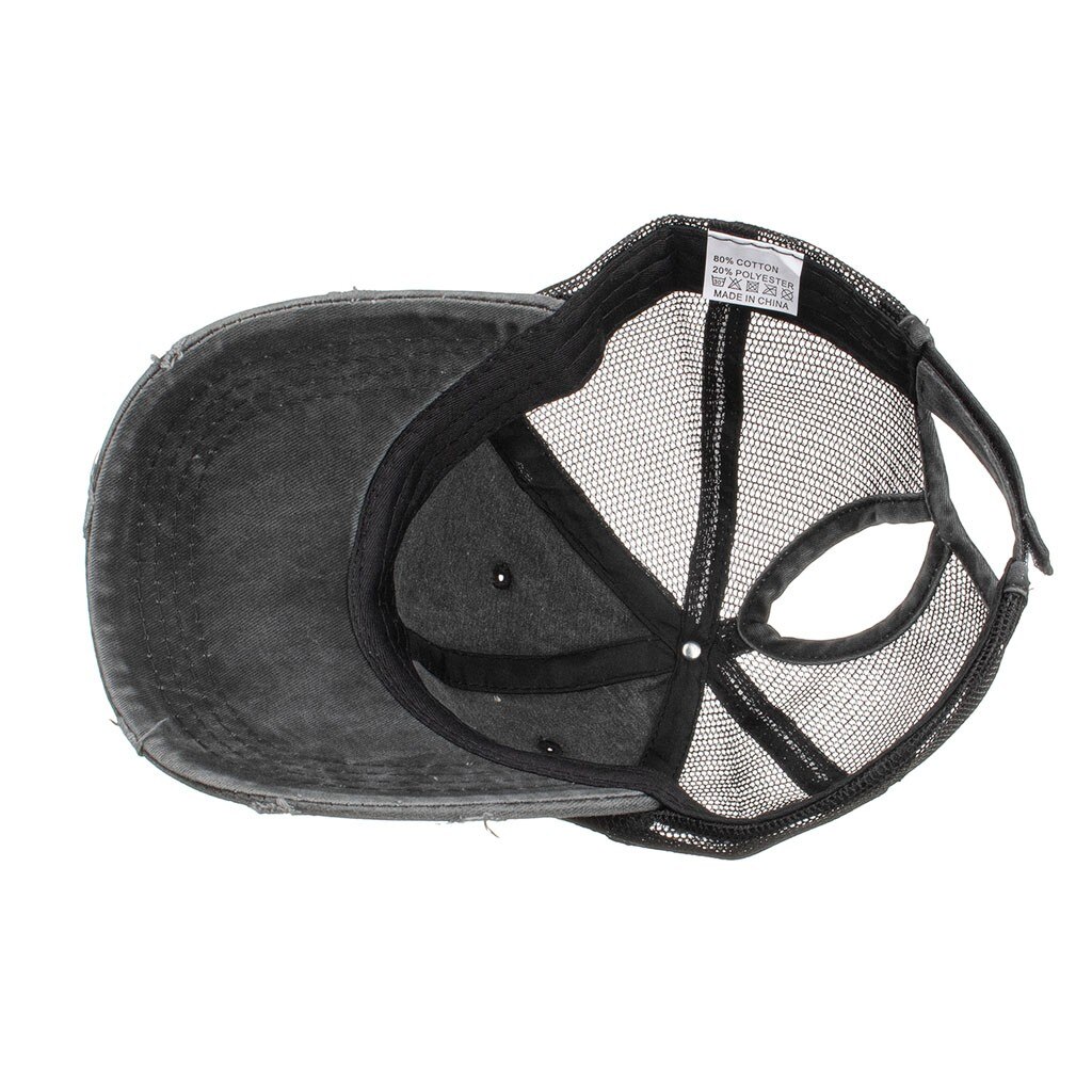 SAGACE Unisex w stylu Retro Demin regulowana czapka z daszkiem dorywczo sportowa czapka przeciwsłoneczna kobiety mężczyźni Outddor jednokolorowa czapka hip-hopowa