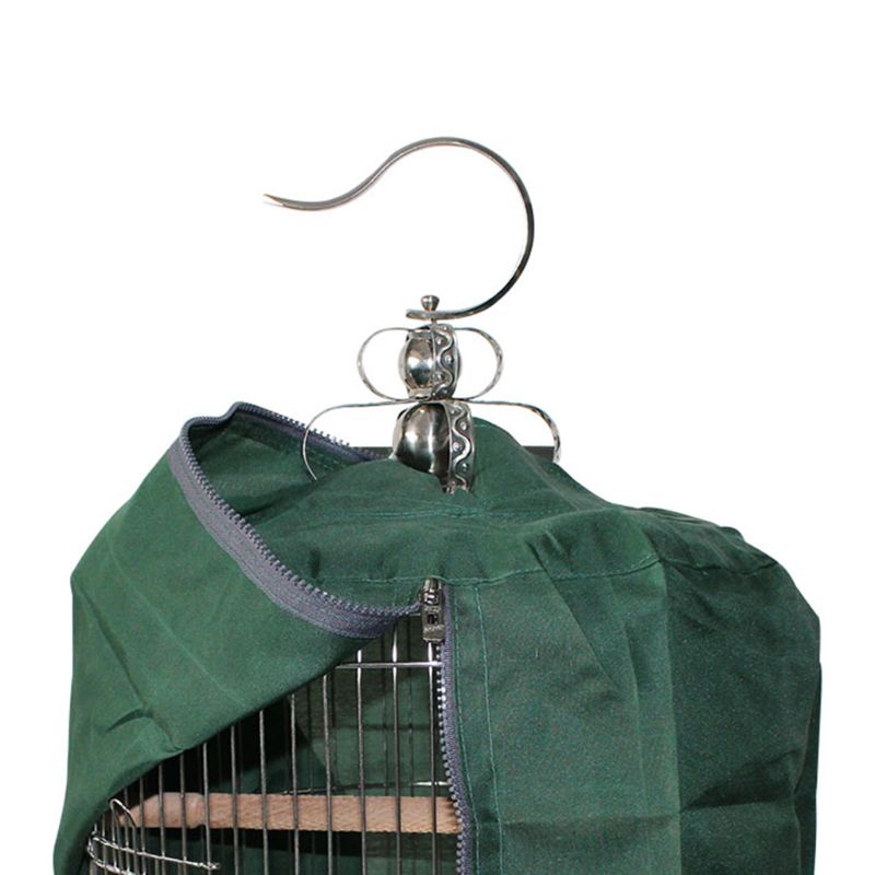 Okrągła klatka dla ptaków klatka dla papugi zaciemnienie ochrona przeciwsłoneczna tkanina przeciwdeszczowa lekka osłona cieniowania