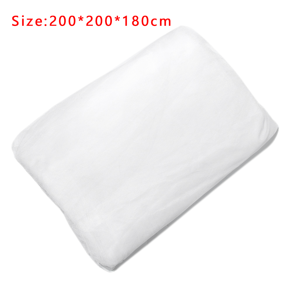200*200*180cm Insect Tent Portable Square Large White Camping Mosquito Fly Net Indoor Outdoor Netting Storage Bag Insect Tent